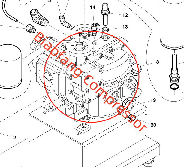 How to Choose the Ingersoll Rand CE55 Air End 22465926